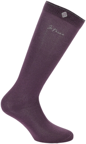 Skarpety-EquiTheme-Je-taime-lilac