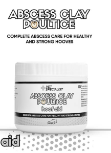 Glinka do oczyszczania ropy w kopycie JUMP IT "Abscess Clay Poultice" 500g