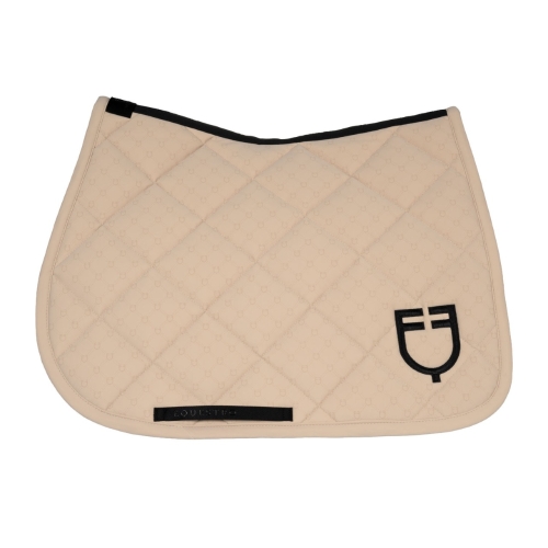 Czaprak-EQUESTRO-Monogram-oxford-tan-black-1
