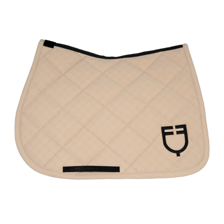 Czaprak-EQUESTRO-Monogram-oxford-tan-black-1
