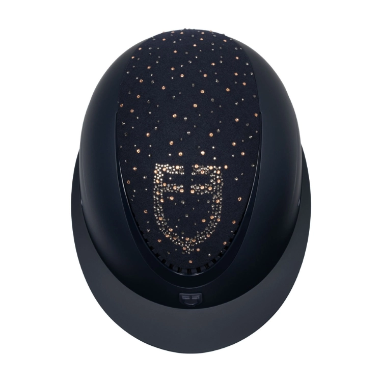 Kask-EQUESTRO-Matt-Wide-Visor-Rhinestone-Logo-navy-3