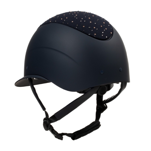 Kask-EQUESTRO-Matt-Wide-Visor-Rhinestone-Logo-navy-2