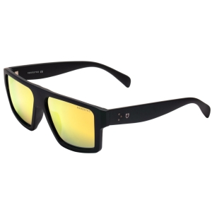 Okulary EQUESTRO "Sunniva Polarized" SS2026 black matt-gold revo 24h