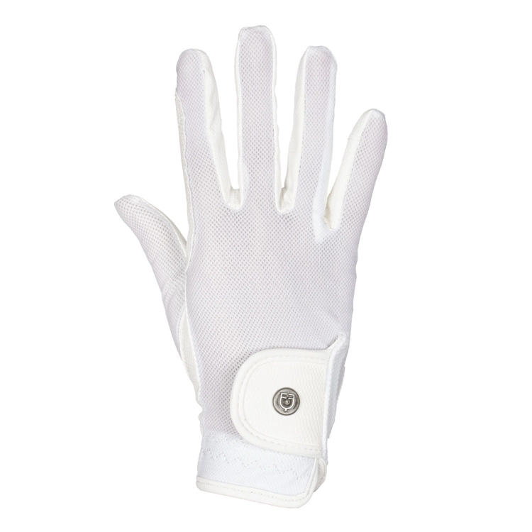 Rekawiczki-letnie-EQUESTRO-Fabric-And-Mesh-white-1