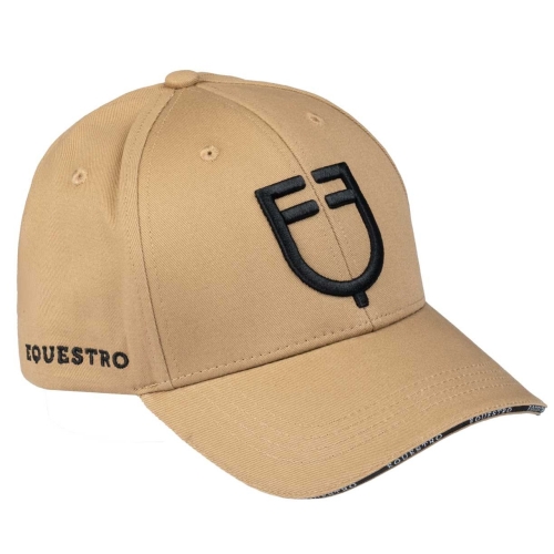 Czapka-z-daszkiem-EQUESTRO-Baseball-Cap-SS2026-oxford-tan-black-1