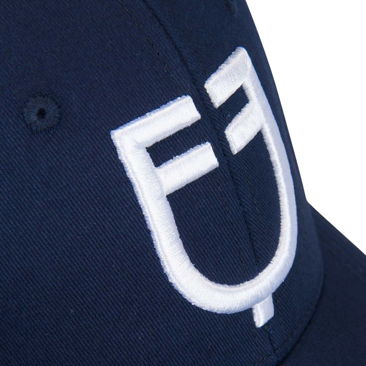 Czapka z daszkiem EQUESTRO "Baseball Cap" SS2026 navy-white