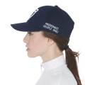 Czapka z daszkiem EQUESTRO "Baseball Cap" SS2026 navy-white