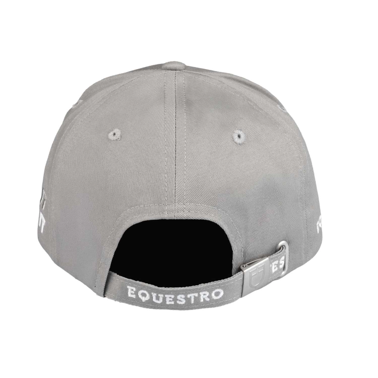 Czapka z daszkiem EQUESTRO "Baseball Cap" SS2026 harbor mist-white