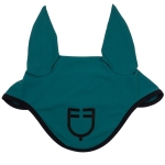 Nauszniki EQUESTRO "Black Line Edition" SS2026 petrol