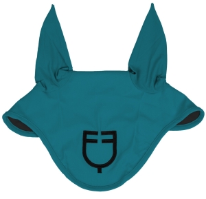 Nauszniki EQUESTRO "Cube" SS2026 petrol