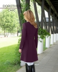 Frak-damski-Fair-Play-Dorothee Chic-jagodowy-4