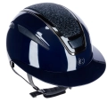 Kask-Covalliero-Elite-Polo-granatowy- lakierowany-2