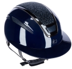 Kask-Covalliero-Elite-Polo-granatowy- lakierowany-2