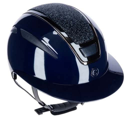 Kask-Covalliero-Elite-Polo-granatowy- lakierowany-2