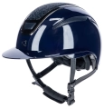 Kask-Covalliero-Elite-Polo-granatowy- lakierowany-1