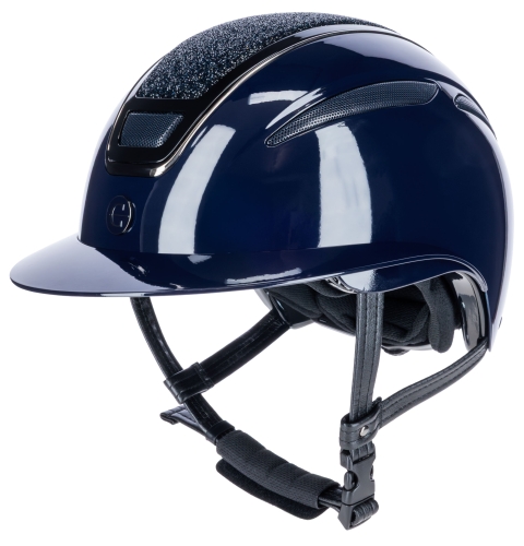 Kask-Covalliero-Elite-Polo-granatowy- lakierowany-1