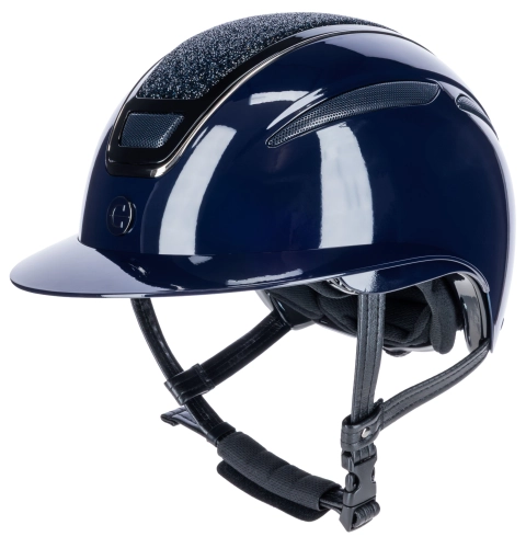 Kask-Covalliero-Elite-Polo-granatowy- lakierowany-1