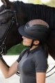 Kask jeździecki Covalliero Elite Polo Rose Gold.jpg
