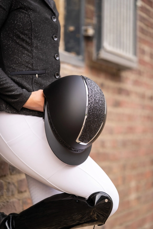 Kask-HKM-Lady-Shield-Elegant-czarny-srebrny-4