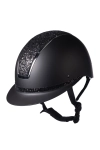 Kask HKM "Lady Shield Elegant" czarny srebrny