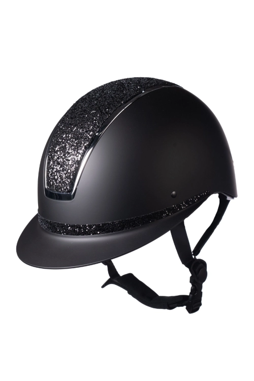 Kask-HKM-Lady-Shield-Elegant-czarny-srebrny-1