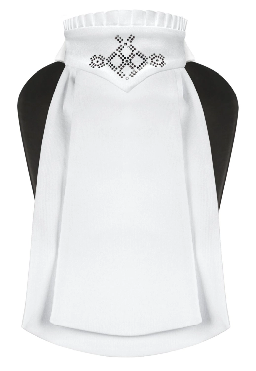 Plastron-Fair-Play-Nell-SS2026-czarno-brazowy
