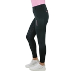 Bryczesy-legginsy-letnie-HorsEnjoy-Born-To-Ride-czarno-rozowe-3