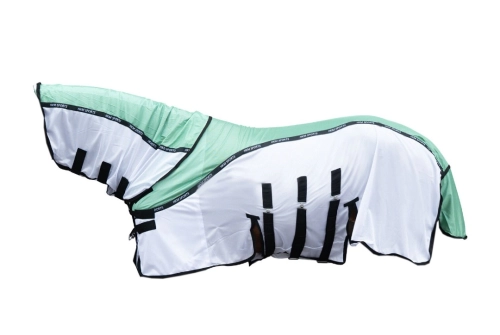 Derka-siatkowa-z-kapturem-HKM-Light-zielony-bialy-01