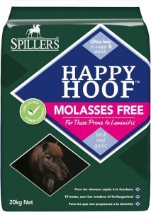 Sieczka dla koni z ochwatem SPILLERS "Happy Hoof Molasses Free" 20kg