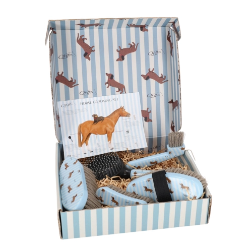 Zestaw-szczotek-do-pielegnacji-konia-QHP-Dachshund-Jamniki-01