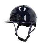 Kask QHP "Seattle Polo Visor" granatowy