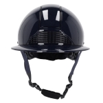 Kask QHP Seattle Polo Visor granatowy