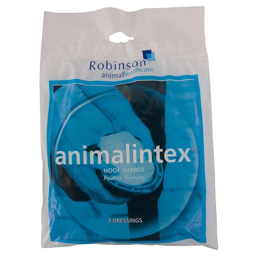 oklady-weterynaryjne-do-kopyt-Robinson-Animalintex-Hoof-Shaped-3szt.