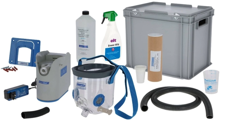 Inhalator ultradźwiękowy dla konia HIPPOMED AirOne Flex z maską bezprzewodowy COB/FULL