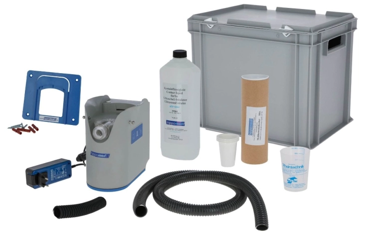 Inhalator ultradźwiękowy dla konia HIPPOMED AirOne Flex bez maski bezprzewodowy