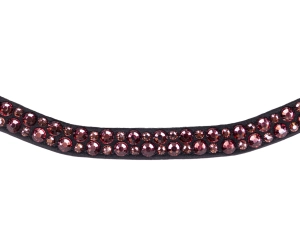Naczółek PresTeq "StarGlow" black-burgundy