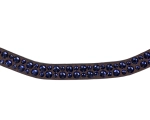 Naczółek PresTeq "StarGlow" brown-indigo