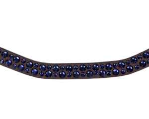 Naczółek PresTeq "StarGlow" brown-indigo