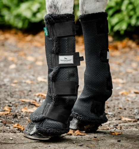Ochraniacze-stajenne-HORSEWARE-Show-Ready-Wraps-black-1