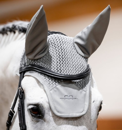 Nauszniki-HORSEWARE-Alessandro-Albanese-silver-slate
