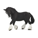 Figurka PAPO "Black Shire Stallion"