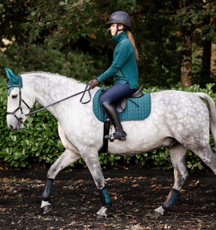 Czaprak-HORSEWARE-Close-Contact-dynasty-green-04