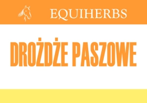 Drożdże paszowe EQUIHERBS "Yeast Saccharomyces cerevisiae" 1 kg 24h