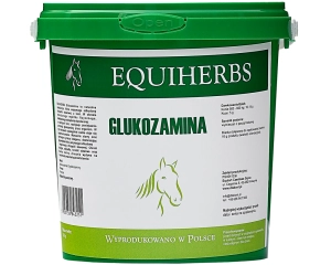 Wsparcie stawów EQUIHERBS "Glukozamina" 500g 24h