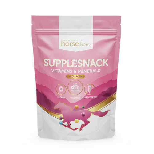 Dodatek mineralno-witaminowy z kolagenem HorseLinePRO SuppleSnack Vitamins Minerals +Collagen 15kg