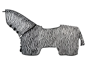 Derka siatkowa do jazdy HORKA "Anti Fly Riding Rug" zebra