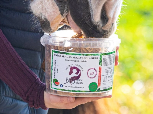 Ciastka Końska Cukierenka JMSHorse Treats Arbuzowe
