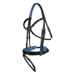 Ogłowie Horka "Flamingo" cobalt blue