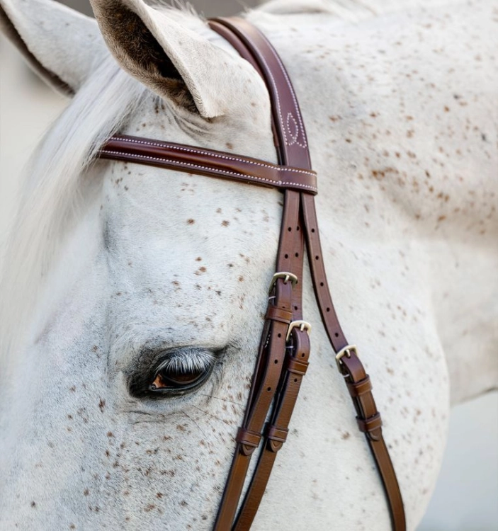 Ogłowie dla kuca HORSEWARE Pony Hunter Cavesson