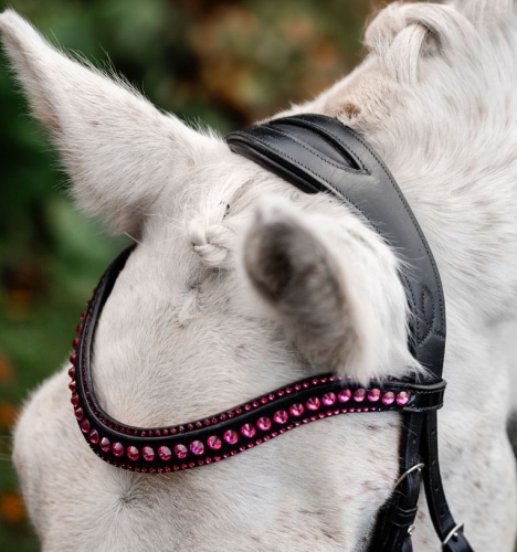 Oglowie-dla-kuca-HORSEWARE-Pony-Diamante-Flash-black-pink-02
